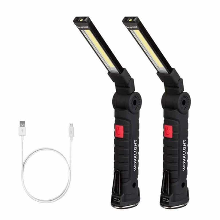 Rechargeable LED Work Light with Base (360° Rotateable)